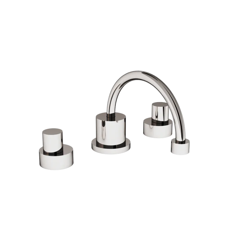  Volevatch Bidet Deck-mounted 3-hole mixer with integrated drain