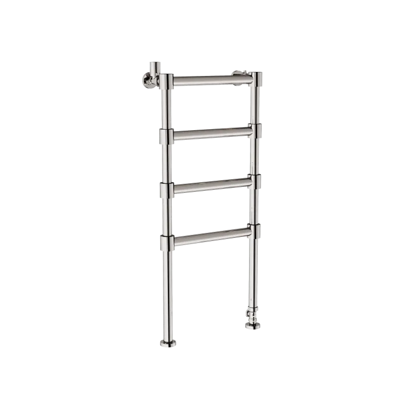 Volevatch Floor standing Towel rail Floor-mounted hydraulic towel rail (right hand side valve cock), valve cock and regulating tee included