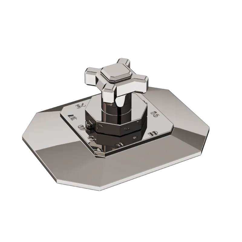 Deck-mounted T3 thermostatic valve