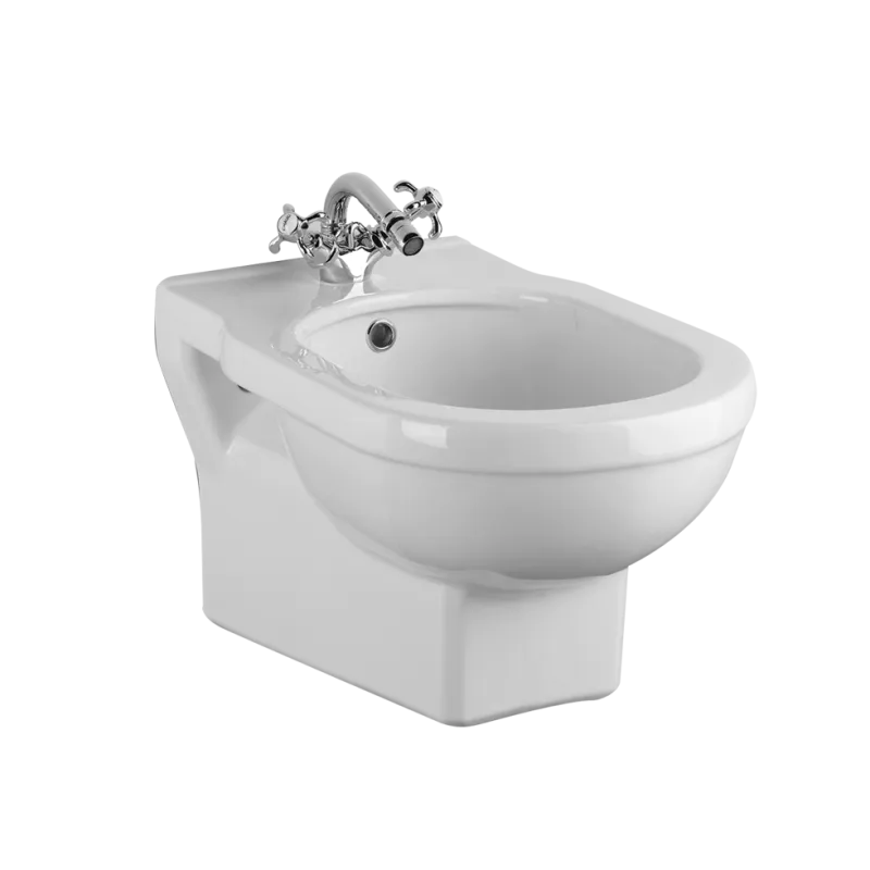 Neoclassic hung toilet