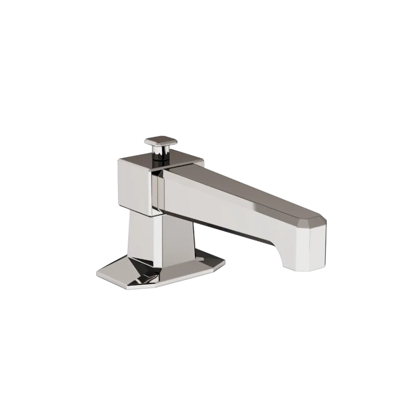  Volevatch Bathtub Deck-mounted straight tub spout with integrated diverter