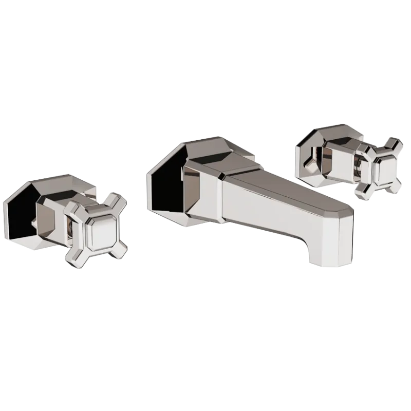  Volevatch Taps Wall-mounted 3-hole washbasin mixer