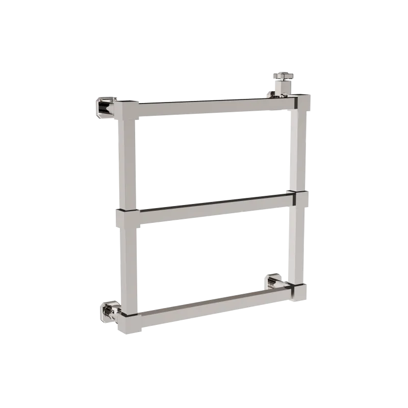  Volevatch Heated towel warmers Wall-mounted hydraulic towel rail 600x600mm 3 rails, valve cock and regulating tee included