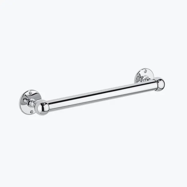 300 mm grab rail with metal rod and flat rosette