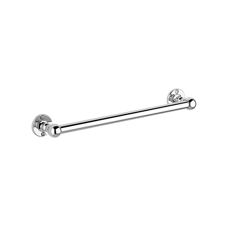  Volevatch Accessories 300 mm towel rail with flat rosettes, and metal rod 