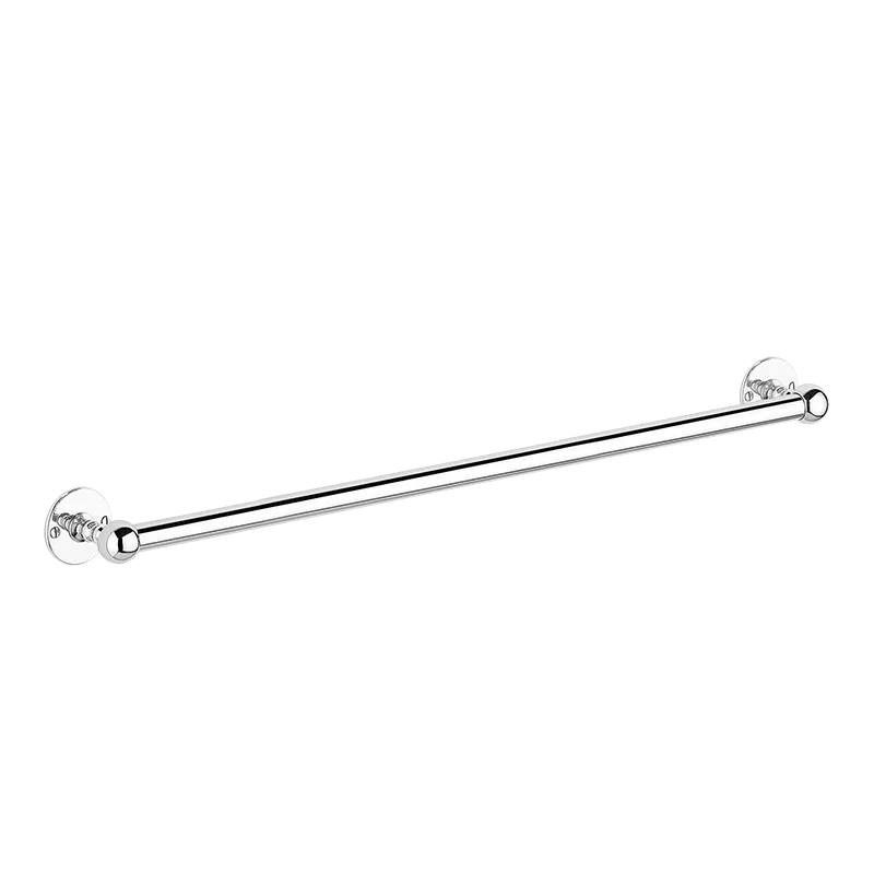  Volevatch Towel holders 600 mm towel rail with flat rosettes, and metal rod 