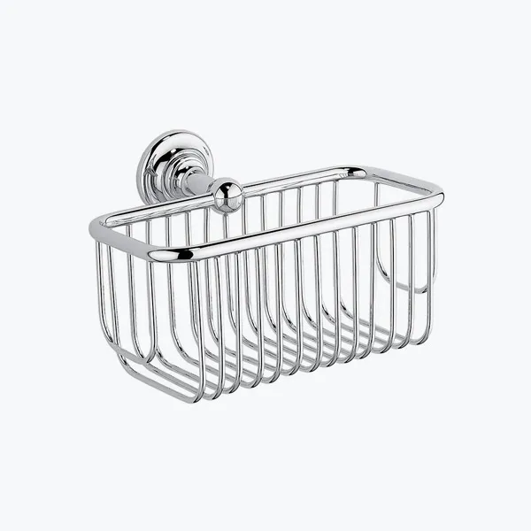 Bottle basket, with one flat rosette 