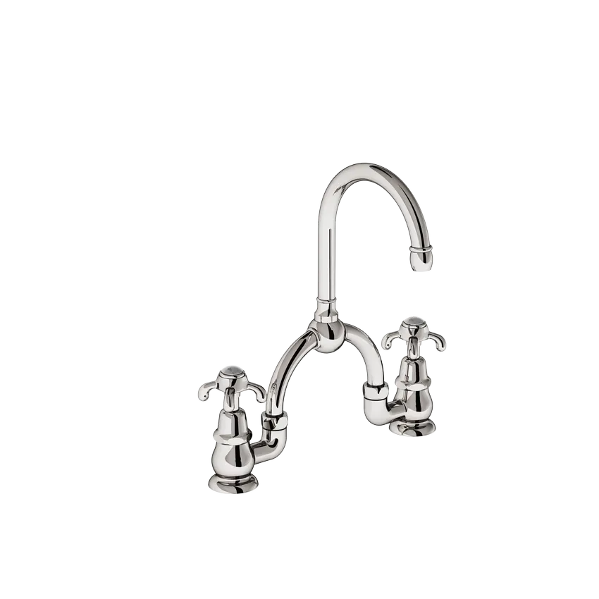 Deck-mounted Arch n°1, 16/125 moveable spout