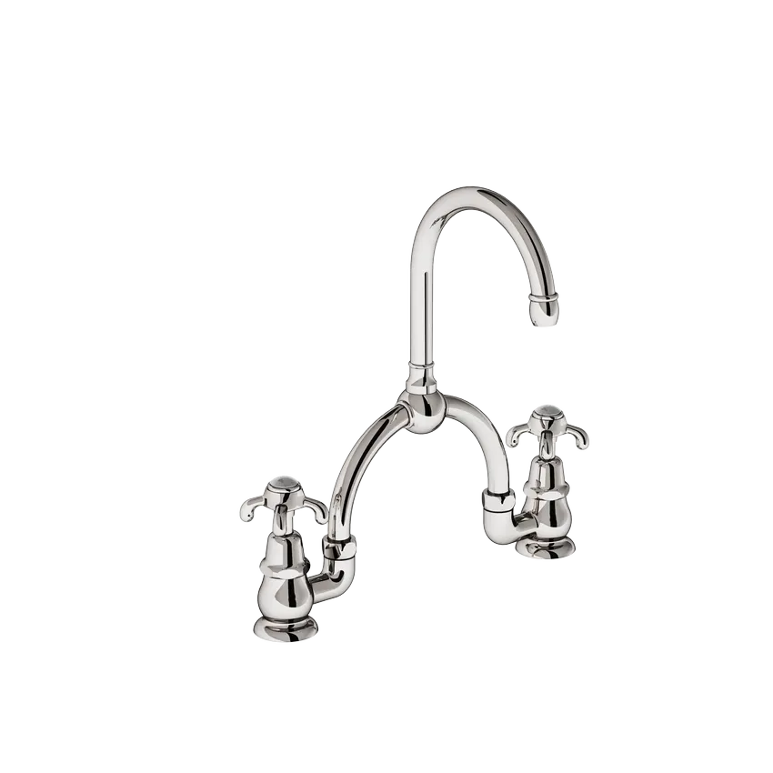  Volevatch Basin Deck-mounted Arch n°2, 16/125 moveable spout