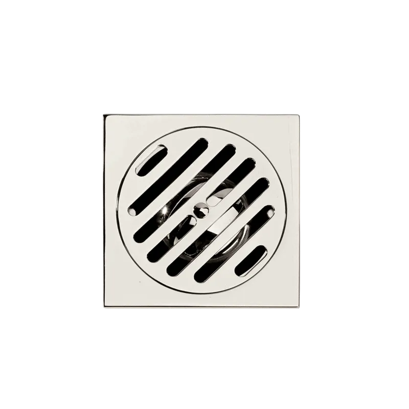  Volevatch Héritage Floor drain model L, straight outlet, 140x140
