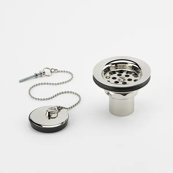 Kitchen sink chain and plug