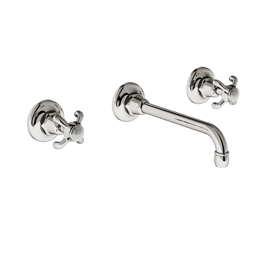  Volevatch Collection Wall-mounted 3-hole mixer, 200 mm straight spout 