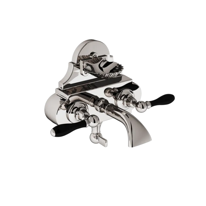  Volevatch Taps Wall-mounted Carpe mixer with integrated diverter and shell