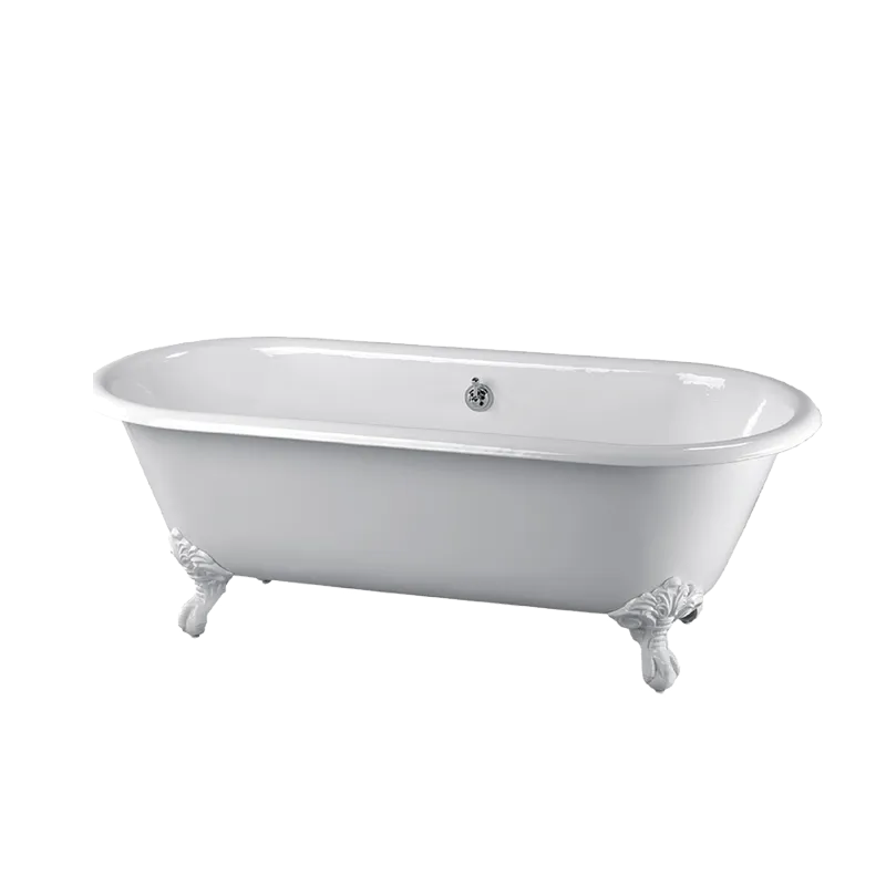 Cast iron Classical bath tub with claw legs