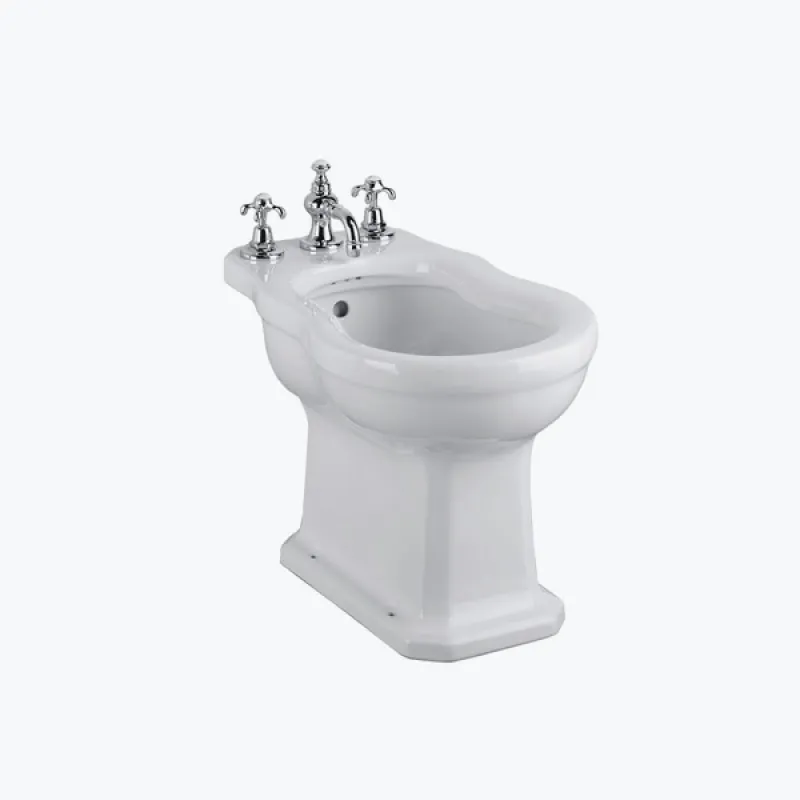  Volevatch Sanitaryware Floor-standing Neoclassic bidet, three hole