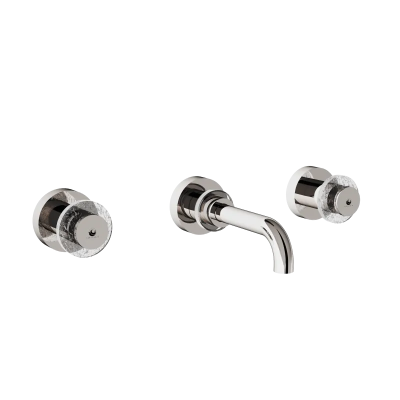  Volevatch Hand Basin Wall mounted 3-hole mixer, 18/160 straight spout