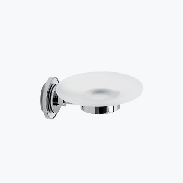 Wall-mounted soap dish