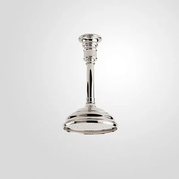 Ceiling-mounted shower arm with Ø200 rose