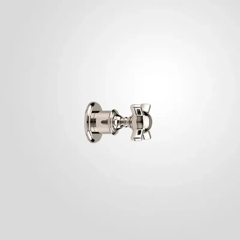 Concealed 3/4 shut off valve