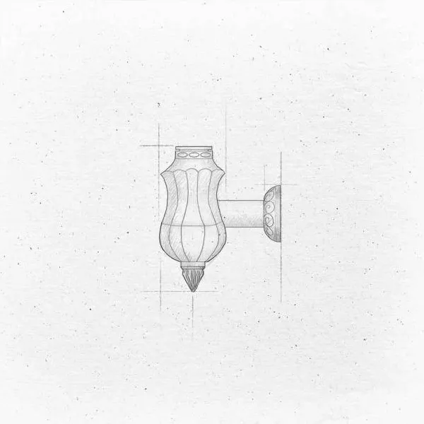 Decorative washbasin trap