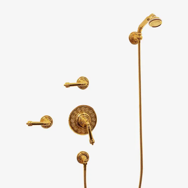  Volevatch Marie Antoinette Marie Antoinette Shower set with thermostatic valve, shower arm Ø 300 shower head, handshower M