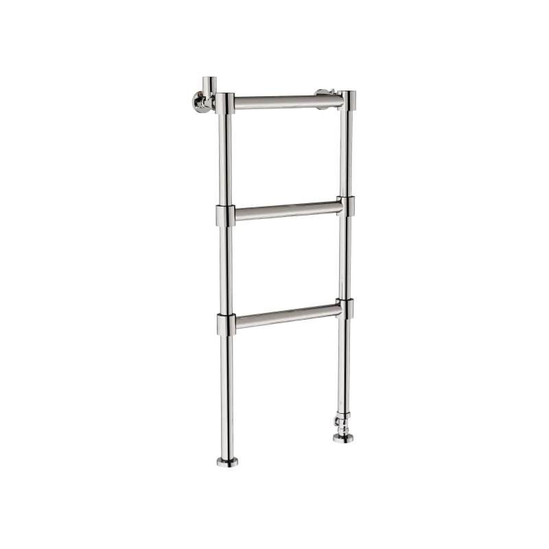  Volevatch Collection Towel rail Floor-mounted hydraulic towel rail (right hand side valve cock), valve cock and regulating tee included