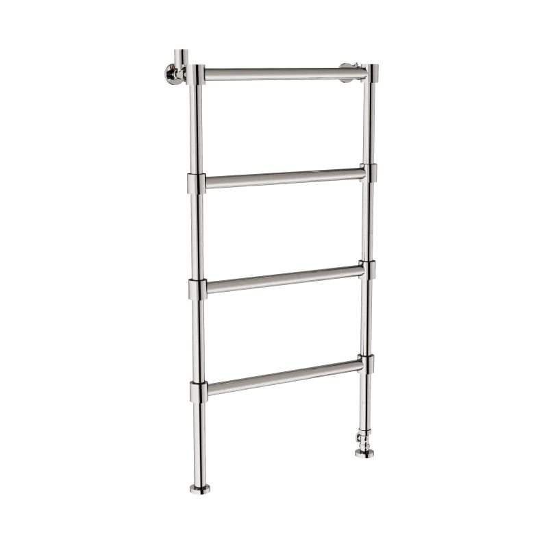  Volevatch Collection Towel rail Floor-mounted hydraulic towel rail (right hand side valve cock), valve cock and regulating tee included