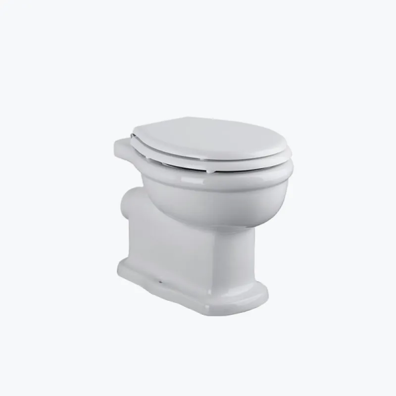 Palladio floor-standing toilet only with vertical outlet, without cistern