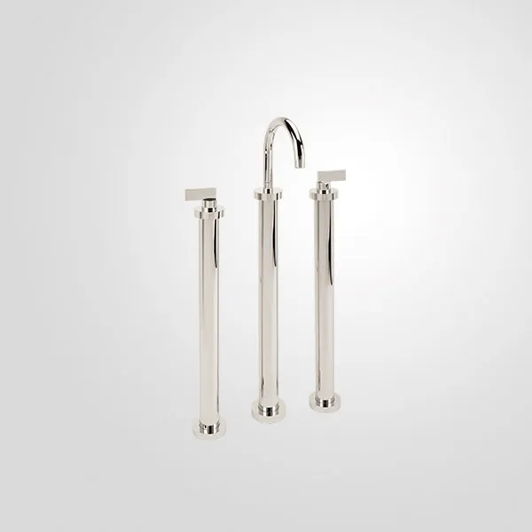  Volevatch Collection Piet Freestanding 3-hole tub filler on high legs