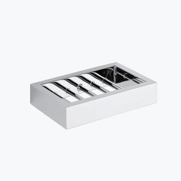 Wall-mounted soap dish