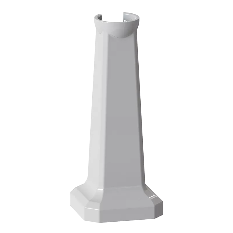  Volevatch Basins Porcelain column, model Art Déco