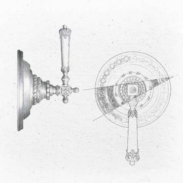  Volevatch Versailles Concealed T3 thermostatic valve