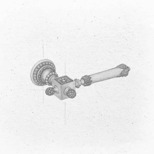 Single door handle