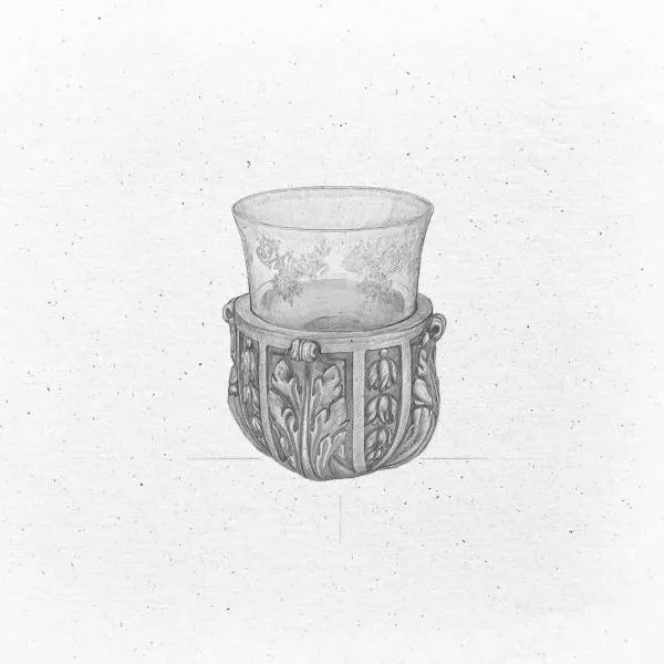 Versailles Freestanding tumbler