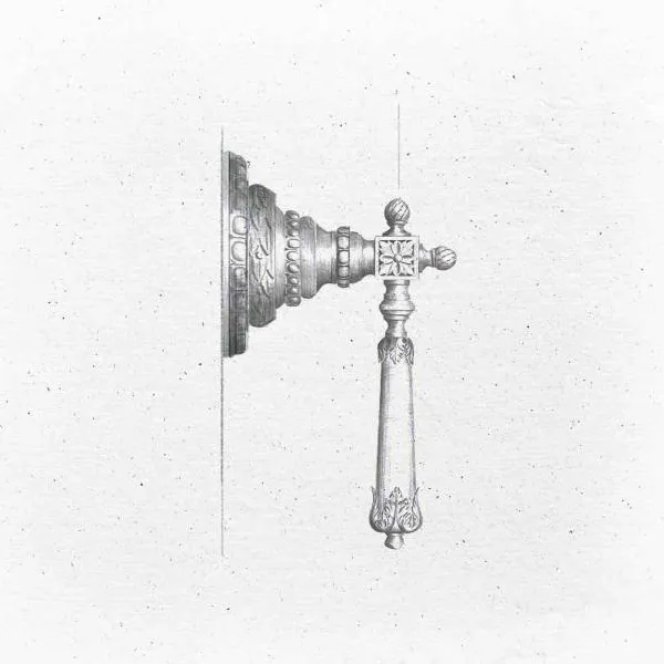 Wall-mounted pressure balance valve