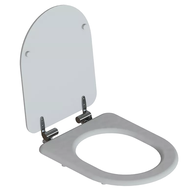 Abattant blanc pour WC Néoclassique suspendu, couvercle soft close