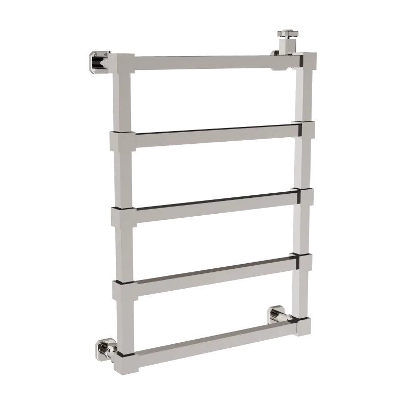  Volevatch Radiateurs Radiateur hydraulique mural 600x800mm 5 barres, avec robinet et té de réglage