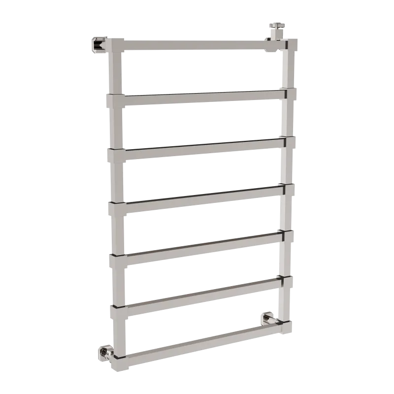  Volevatch Art Deco Radiateur hydraulique mural 800x1200mm 7 barres, avec robinet et té de réglage