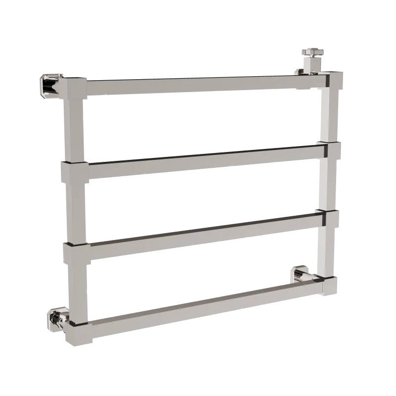  Volevatch Radiateurs Radiateur hydraulique mural 800x600mm 4 barres, avec robinet et té de réglage