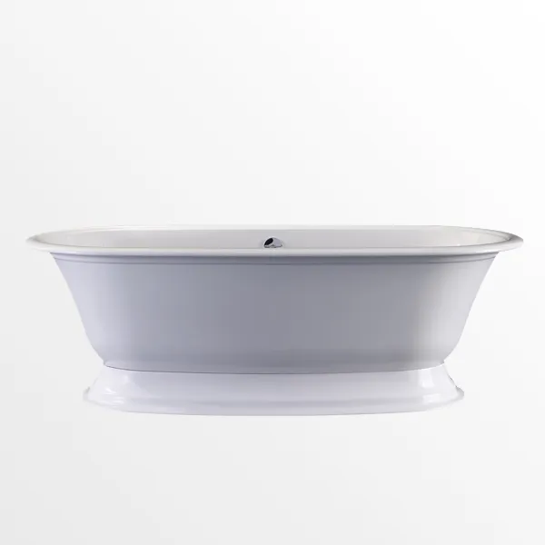  Volevatch Sanitaires Baignoire QUARRYCAST™ Elwick 1902mm x 910mm x 622mm blanche