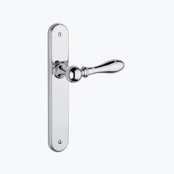  Volevatch Carpe & Lyre Demi-ensemble poignée de porte, plaque pleine