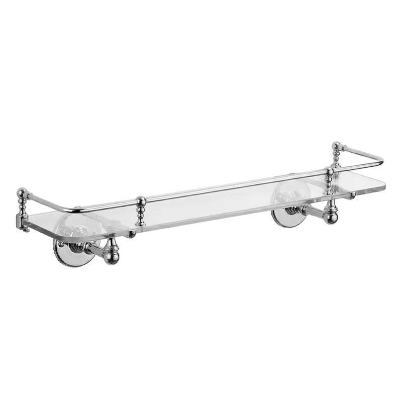  Volevatch Étagères Etagère en 400mm, rosace plate (vis apparentes), galerie mobile