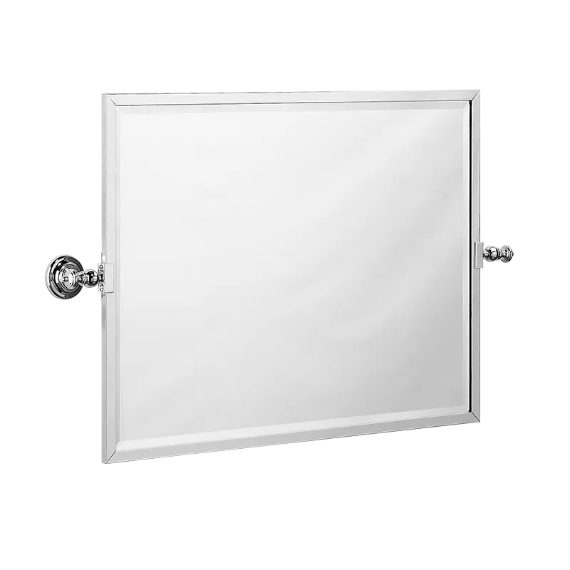  Volevatch Accessories Miroir rectangulaire, pivotant, horizontal, rosaces pleines 700x550mm