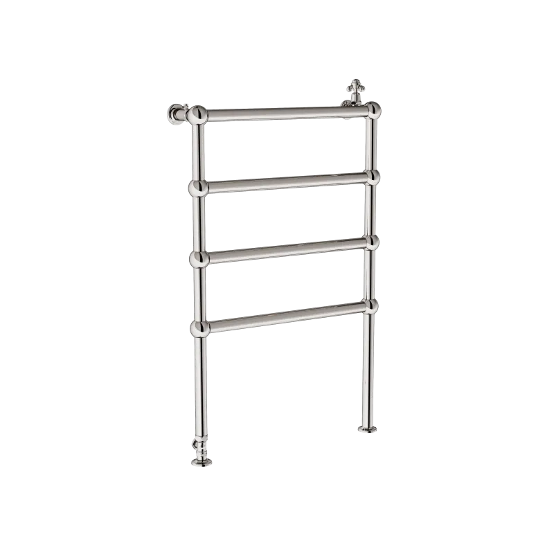 Radiateur Radiateur hydraulique sur pieds, avec robinet et té de réglage