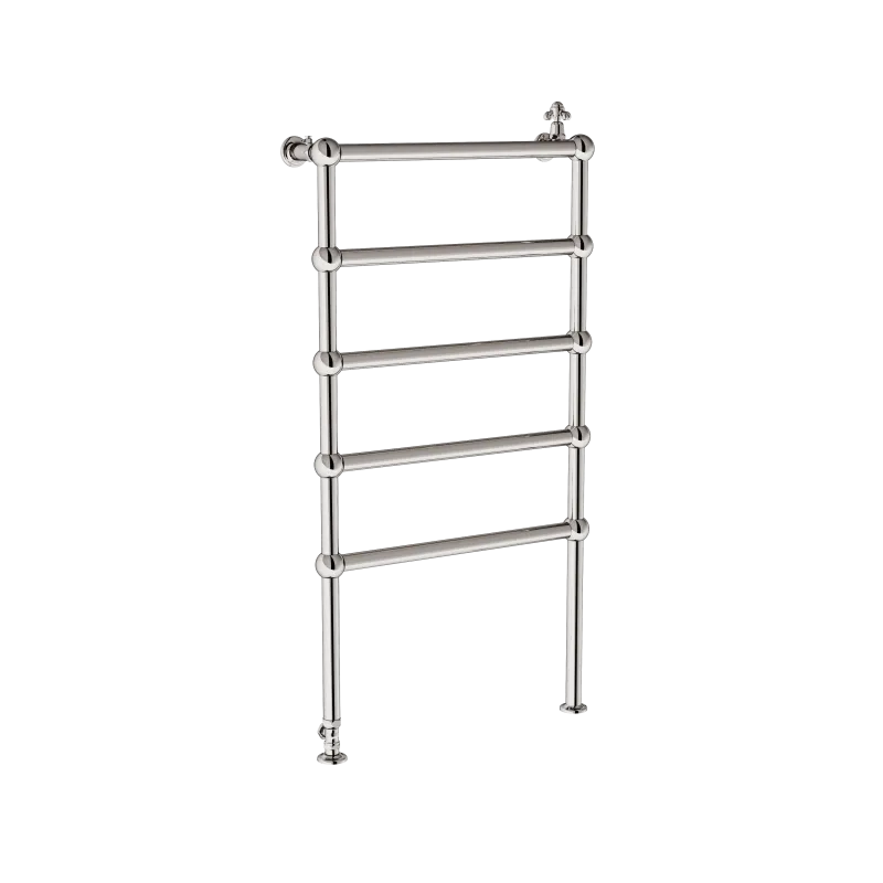 Radiateur Radiateur hydraulique sur pieds, avec robinet et té de réglage