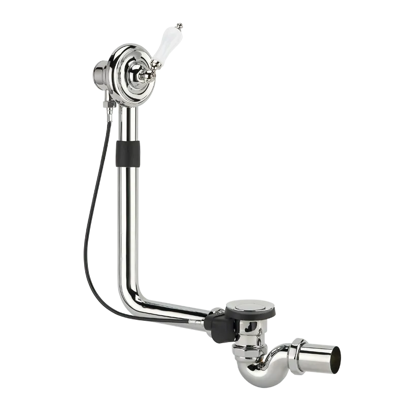 Vidage bain complet apparent avec siphon standard 