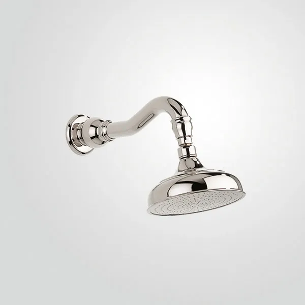 Douche murale, bras Lyre (avec rotule), pomme Ø160