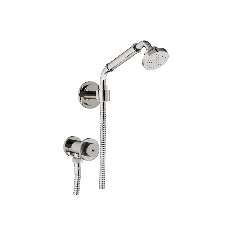  Volevatch Douchettes Douchette murale avec flexible 2m et coude de sortie