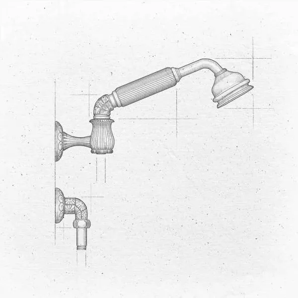  Volevatch Les Oiseaux du Paradis Siphon décoratif pour lavabo