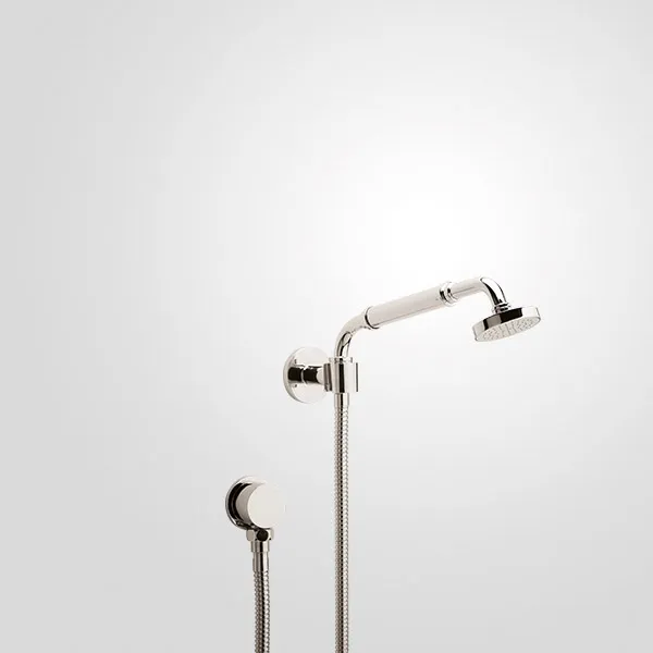  Volevatch Douches Douchette murale avec flexible 1,5 m et coude de sortie